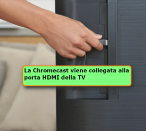 chromecast collegamento